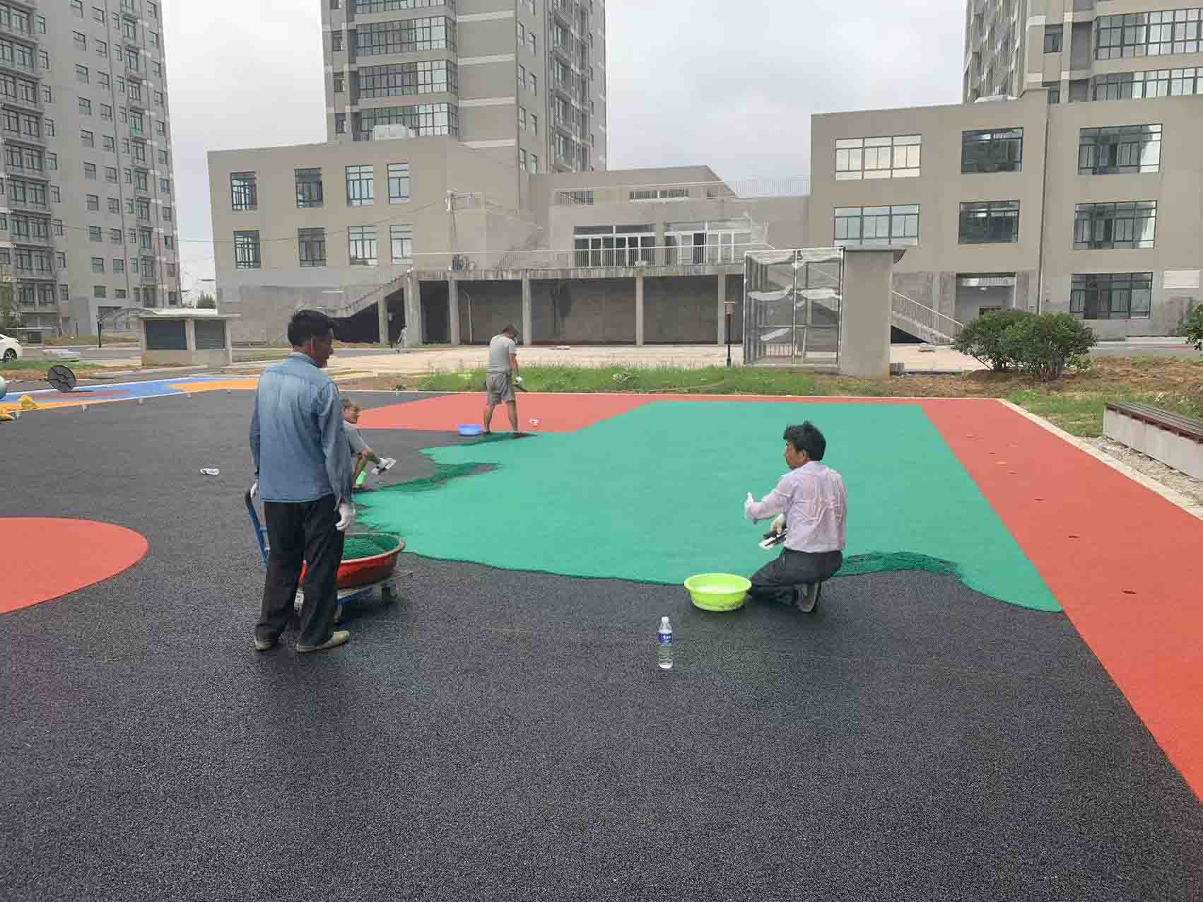 塑胶自流平施工电话